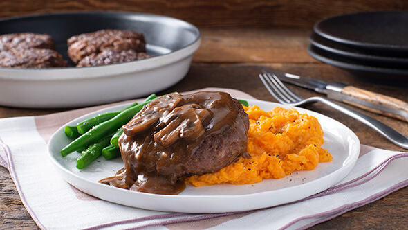 Salisbury Steak with Mushrooms