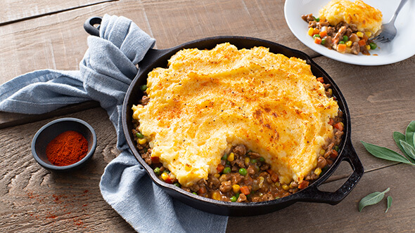 Skillet Turkey Shepherd’s Pie